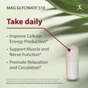 Mag Glycinate 510  Magnesium Glycinate  Nutritional Supplement For Stress, Heart Health, Nerves, Muscles, Energy, And Metabolism* - (100 Capsules)