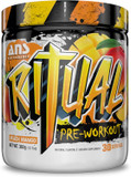 Ritual Pre Workout (30 Servings, 12.7 Oz) - Complete Preworkout Formula - Energy, Focus, & Strength - Increase Power Output & Workout Volume - Endurance & Stamina (Peach Mango)