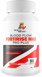 Blood Flow Fortirise Max Pro Plus - Improved Formula - Our Best Blood Flow Supplement For Men - Healthy Blood Flow Support - Blood Circulation Pills - Pressure Supplement Nitric Oxide Blood Flow Pills