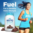 Ketosys Protein Powder - Low Carb Shake - Gluten Free - Delicious Taste - Healthy Fats - Ready To Mix Drink (Chocolate)