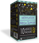 ACTIF Methylation Mega Support with 10 Advanced Factors and Organic Folate – 100% Natural, Non-GMO, 90 Count