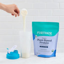 Further Food Organic Vegan Protein Powder Vanilla - 20G Of Plant Based Protein, Organic Protein Powder With Mushrooms & Seaweed, Vegan, Non Gmo, Gluten Free, Dairy Free 19.05 Oz