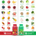 Balance Of Nature Fruits And Veggies Supplements - Whole Fruit And Vegetable Ingredients For Women, Men, And Kids - 90 Fruit Capsules, 90 Veggie Capsules - 1 Set