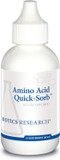 Biotics Research Amino Acid Quick Sorb Liquid Formula, Highly Absorbed, Glycine, L Alanine, L Arginine Hcl, L Lysine Hcl, L Proline, L Histidine Hcl, L Serine, L Threonine, L Valine, 2 Fluid Ounces
