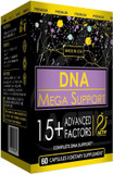 Actif Dna Mega Support With 15+ Advanced Factors - Non-Gmo, Fast-Acting, Made In Usa, 60 Count