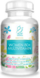 Actif Organic Multivitamin For Women Age 80+ With 20+ Advanced Factors And Omega-3  Non Gmo, Made In Usa, 90 Count