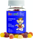 Vitamin-D Supplement, Strawberry/Lemon/Orange/Grape/Cherry/Grapefruit, 60 Count