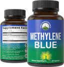 Methylene Blue Drops Ultra High Purity Pharmaceutical Grade Supplement For Humans. Vegan Methylene Blue Liquid Drops For Better Absorption. Support Memory, Focus, Clarity, And Healthy Aging