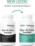 Fairhaven Health Myo-Inositol And D-Chiro Inositol Supplement For Women | 40:1 Ratio | Female Fertility Supplement For Women And Hormone Balance* | Vegan | 240 Myo & D-Chiro Inositol Capsules Fairhaven Health Myo-Inositol And D-Chiro Inositol Supplement For Women | 40:1 Ratio | Female Fertility Supplement For Women And Hormone Balance* | Vegan | 240 Myo & D-Chiro Inositol Capsules