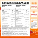 Vitamin D3 Supplement 10000Iu For Adult - Vitamin D3 5000Iu / 10000Iu Gummies With K2, Methyl B12, Calcium, Magnesium, Zinc And Elderberry For Women & Men - Sugar-Free, Vegan Vitamin D Gummies