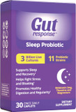 Stress Probiotic For Men & Women, Slows Down Digestive Aging, Boosts Immune System, Promotes Calmness, Ashwagandha, L-Glutamine, Non-Gmo, Gluten Free & Vegan, 5 Billion Cfu, 30 Caplets