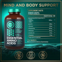 Wild Fuel Essential Amino Acids Supplement For Women And Men - All 9 Bcaas Amino Acid Complex For Power And Recovery - Eaa Lysine, Tryptophan, Isoleucine - 2 Pack 240 Vegan Bcaa Capsules Wild Fuel Essential Amino Acids Supplement For Women And Men - All 9 Bcaas Amino Acid Complex For Power And Recovery - Eaa Lysine, Tryptophan, Isoleucine - 2 Pack 240 Vegan Bcaa Capsules