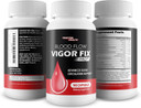 Blood Flow Vigor Fix Pro - Our Best Blood Flow Supplement For Men - Poor Circulation Supplements - Blood Circulation Supplements For Men To Increase Blood Flow - Healthy Blood Flow - Men Blood Flow