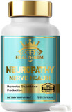 Neuropathy Support, Natural Nerve Supplement, Nerve Savior For Neuropathy With Pure Alpha Lipoic Acid, Fortify Nerves In Hands, Neck, Feet & Toes - 120 Capsules | 60-Day Supply