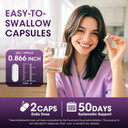 Nad+ Supplement For Women - Liposomal Nad Supplement Nicotinamide Riboside With Resveratrol & Quercetin | Nad Plus Boosting Cellular Energy/Anti-Aging Support | 100 Vegan Capsules