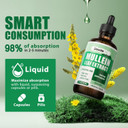Mullein Drops For Lungs - Mullein Leaf Extract Supplement - Lung Detox & Bronchial Cleanse For Smokers - Respiratory Health Support - 4Oz