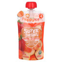 Happy Tot Organics Super Bellies Stage 4 Immune + Digestive Support Blend Organic Bananas, Carrots & Strawberries Pouch 4 Oz