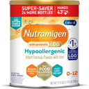 Enfamil Nutramigen Hypoallergenic Baby Formula With Iron, Lactose Free, Colic Relief From Cow'S Milk Allergy Starts In 24 Hours, Brain Building Dha, Probiotic Lgg For Immune Support, 27.8 Oz Can