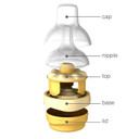 Medela Calma Bottle Nipple | Baby Bottle Teat For Use With Medela Collection Bottles | Made Without Bpa | Air-Vent System | 8Oz / 250Ml