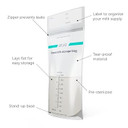 Elvie - Leak-Proof Breastmilk Storage Bags - Freeze And Warm Breast Milk - At Home Or On The Go - Hygienic Double-Seal Zipper - Breastfeeding Essentials - 100 Count