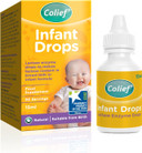 Colief Infant Drops | Lactase Enzyme Drops For Baby | Natural Colic Relief For Babies | Reduces Bloating, Gas And Crying | Safe From Birth (15Ml)