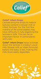 Colief Infant Drops | Lactase Enzyme Drops For Baby | Natural Colic Relief For Babies | Reduces Bloating, Gas And Crying | Safe From Birth (15Ml)