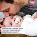 Mam Original Day & Night Pacifiers, Binky Pacifier For 0-6 Months, Bpa-Free Silicone, Glows In The Dark, Best For Newborn Babies, Developed With Medical Experts, 4 Count Binkies