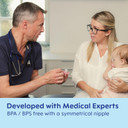 Mam Original Start Matte Baby Pacifiers, Binky For 0-3 Months, Bpa-Free Silicone Nipple, Easy To Clean, Best For Newborn Babies, Developed With Medical Experts, 4 Count Binkies