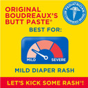 Boudreaux'S Butt Paste Original Diaper Rash Ointment Tube, 4 Oz