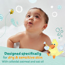 Childs Farm, Oatderma Baby Wash, Fragrance-Free, Gently Cleanses And Soothes, Suitable For Newborns With Dry, Eczema-Prone, Sensitive Skin, 8.4 Fl Oz