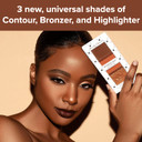 Beauty Bakerie Brownie Bar Mini Makeup Palatte, Contour, Bronzer, And Highlighter Makeup, Travel Sizebrownie Bar