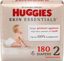 Huggies Size 4 Diapers, Skin Essentials Baby Diapers, Size 4 (22-37 Lbs), 58 Count