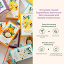 Sof Triple Milled Bar Soap - With Coconut Oil & Organic Shea Butter- Vegan & Non Gmo- Free From Phthalates, Sulfates & Parabens- Travel Size Variety Pack - 1.7 Oz Bar 10 Travel Bars