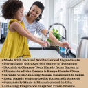 Olivia Care Antibacterial Hand Soap - Infused With Sage & Tea Tree Oil & Lavender Thyme Fragrance, Cleansing, Germ-Fighting, Moisturizing Hand Wash For Kitchen & Bathroom - 18.5 Fl Oz