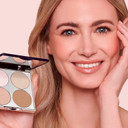 By Terry Hyaluronic Hydra-Powder Palette, 4-Shade, Vegan Contour Palette For Flawless & Matte Complexion, Fair To Mediumfair To Medium