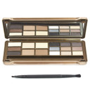 Bys Essentials - Contour, Brow And Eyeshadow Tin Palette - 3-In-1 Makeup Kit, Easy To Carry Travel-Ready Beauty Set