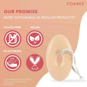 Foamie 2-In-1 Natural Body Bar Soap-Free, Body Wash Women & Men For Smooth Skin, Oatmeal Vegan Body Wash Refreshing, Body Wash For Dry Skin With Papaya & Oat Milk, Sulfate Free Body Wash