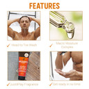 Woody'S Activated Charcoal Body Wash For Men - Deep Cleansing, Exfoliating Face & Body Wash, Hydrating Formula With Walnut Extracts, Fresh Scent, 8 Oz Woody'S Activated Charcoal Body Wash For Men - Deep Cleansing, Exfoliating Face & Body Wash, Hydrating Formula With Walnut Extracts, Fresh Scent, 8 Oz
