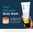 Slmd By Dr. Pimple Popper Bp Body Wash  5% Benzoyl Peroxide Exfoliating Cleanser For Clearer, Smoother-Looking Skin  6 Fl. Oz Skincare