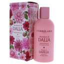 L'Erbolario Shower Gel  Moisturizing Body Wash For Hydrated Skin  Softening, Protecting Floral Body Soap For Daily Use - Shades Of Dahlia - 8.4 Oz