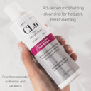 Cln® Handwash - Advanced Hygiene For Hands, Formulated With Glycerin, For Sensitive Skin Prone To Hand Dermatitis, Redness, Irritation, Eczema, And Rash, Fragrance-Free, 8 Fl Oz