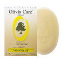 Olivia Care Verbena Bar Soap - Natural, Organic, Vegan - For Face, Hands & Body. Cold-Pressed Triple -Milled. Hydrating, Moisturizing. Rich In Calcium & Vitamins - 5 Oz