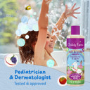 Childs Farm, Kids Hair & Body Wash For Dry, Sensitive Skin, Blackberry & Organic Apple, Gently Cleanses, Vegan, Cruelty-Free, 16.9 Fl Oz