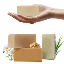 Cleansing Soap Bar Set Gift Clary Sage Moisturizing Luxury Handmade Soaps For Women Men Bath Soap For All Skin Type Natural Fragrance Face Wash Soap Smooth Cleanses Skin 3.5 Oz Each