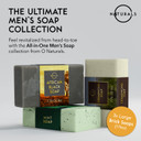 O Naturals Bar Soap For Men - 3-Pcs Mens Soap Bar - Natural Soap - Mens Bar Soap - Men Soap - Natural Soap For Men - Organic Men'S Soap Bars - Exfoliating Soap Bar - Citrus, Olive & Cedarwood