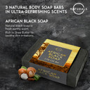 O Naturals Bar Soap For Men - 3-Pcs Mens Soap Bar - Natural Soap - Mens Bar Soap - Body Soap Bars - Men Soap - Natural Soap For Men - Organic Men'S Soap Bars - Exfoliating Soap Bar - Citrus,Olive&Mint