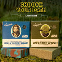 Dr. Squatch Soap Star Wars Soap Episode Ii - 4 Bar Bundle And CollectorS Box - Legendary Lather, Sinister Scrub, Suds Of Darkness, Resistance Rinse