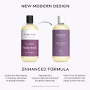 Deep Steep Body Wash, Fig Apricot, 17 Oz  Hydrating Shower Gel With Hyaluronic Acid, Shea Butter, Aloe Vera & Argan Oil  Vegan, Clean Beauty, Clean & Refreshed Skin