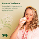 Sof Triple Milled Bar Soap - With Coconut Oil & Organic Shea Butter- Vegan & Non Gmo- Free From Phthalates, Sulfates & Parabens- Lemon Verbena - 6 Oz Bar 6 Bars