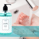 Vitabath Cucumber & White Tea Hand Soap Cleansing Moisturizing Wash For Hands With Nourishing Botanicals Aloe, Vitamins & Antioxidants - Cruelty-Free, Gluten-Free, Paraben-Free - 16 Oz